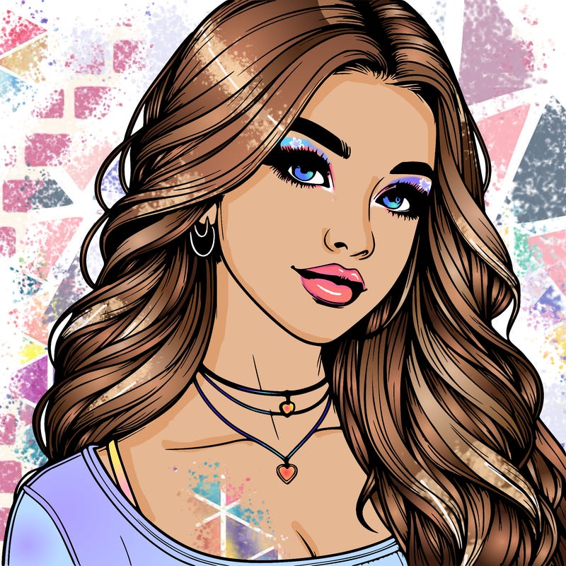 detailed realistic girl