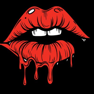 lips that look realistic and drip