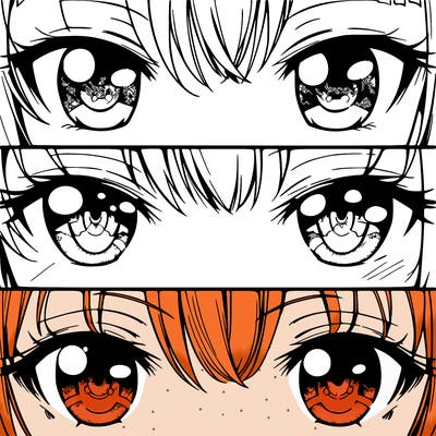 anime eyes