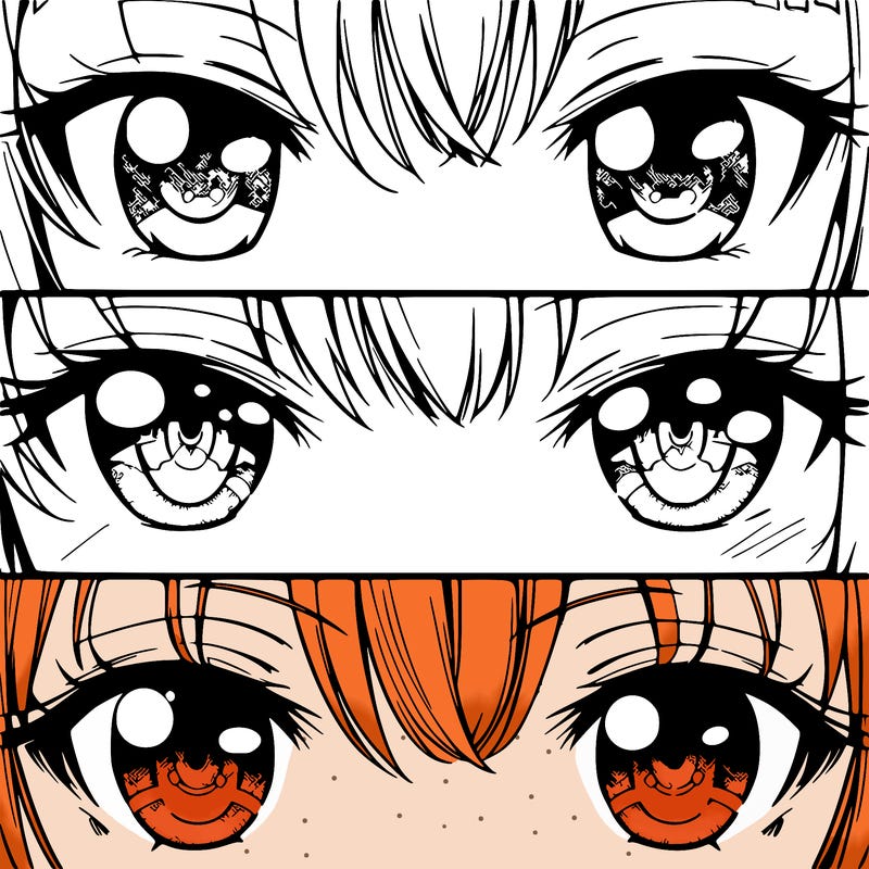 anime eyes