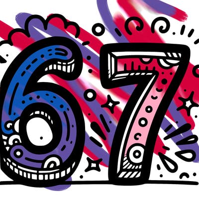 six seven