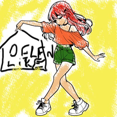 realistic girl danceing