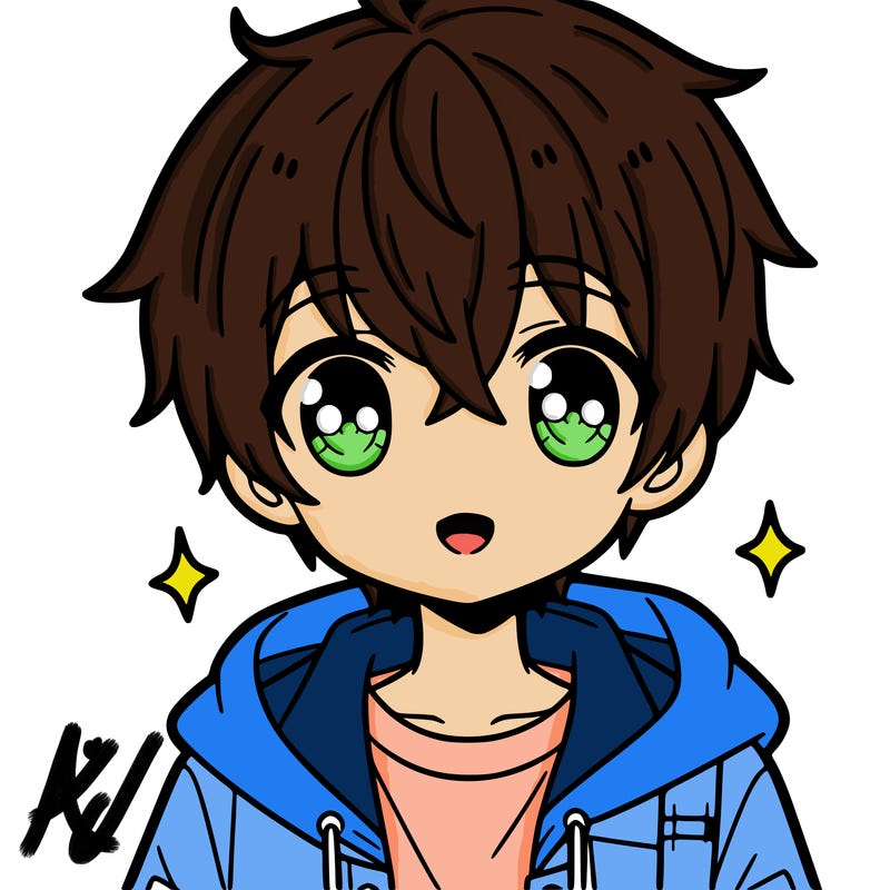 cute anime boy