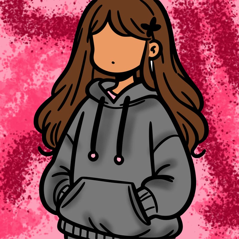 girl in sweatshirt