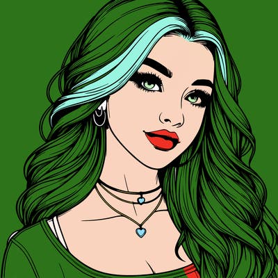 detailed realistic girl