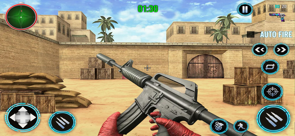 FPS Commando: Offline Gun Game