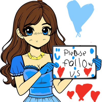 realistic pretty girl holding blank sign