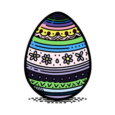 easter egg that is blank