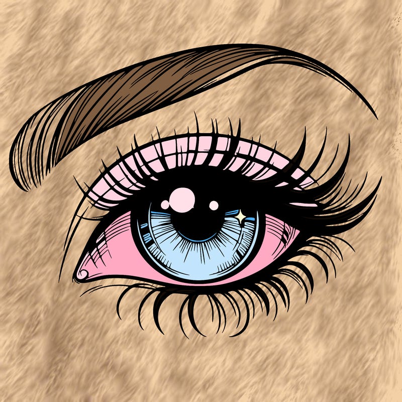 a beautiful eye