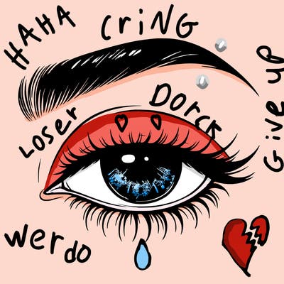 eye closed realistic