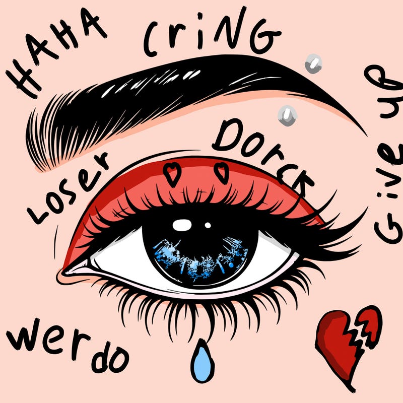 eye closed realistic