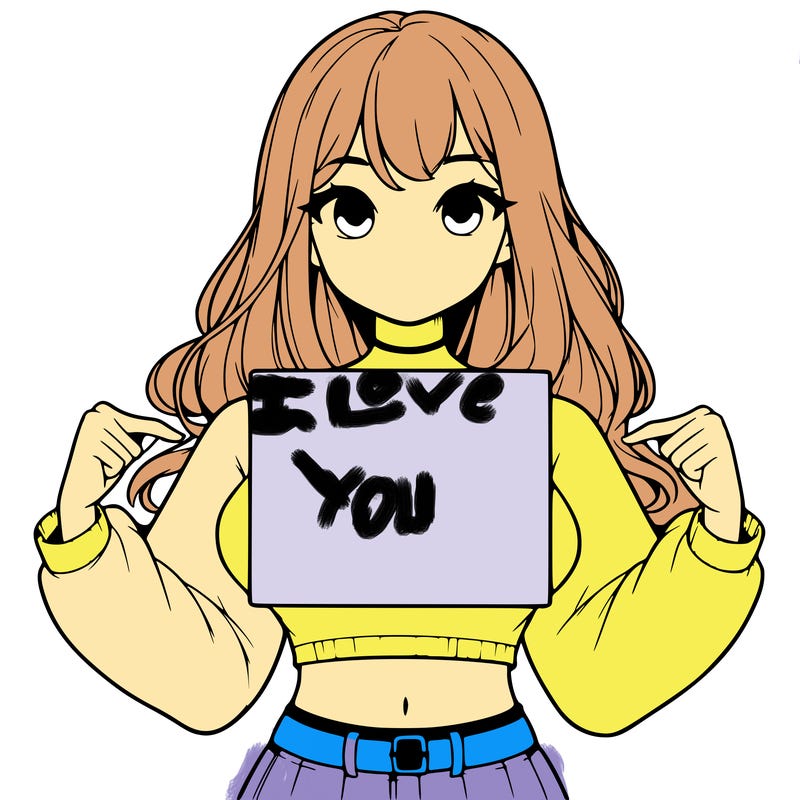 girl holding a blank sign in a long sleeve crop top