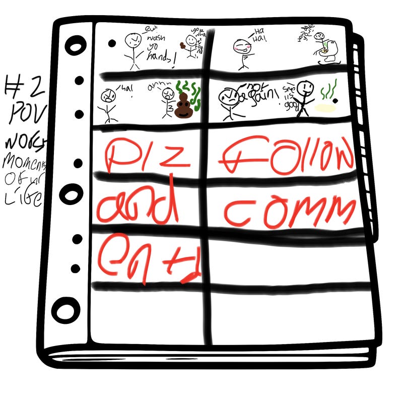 blank sheet of paper