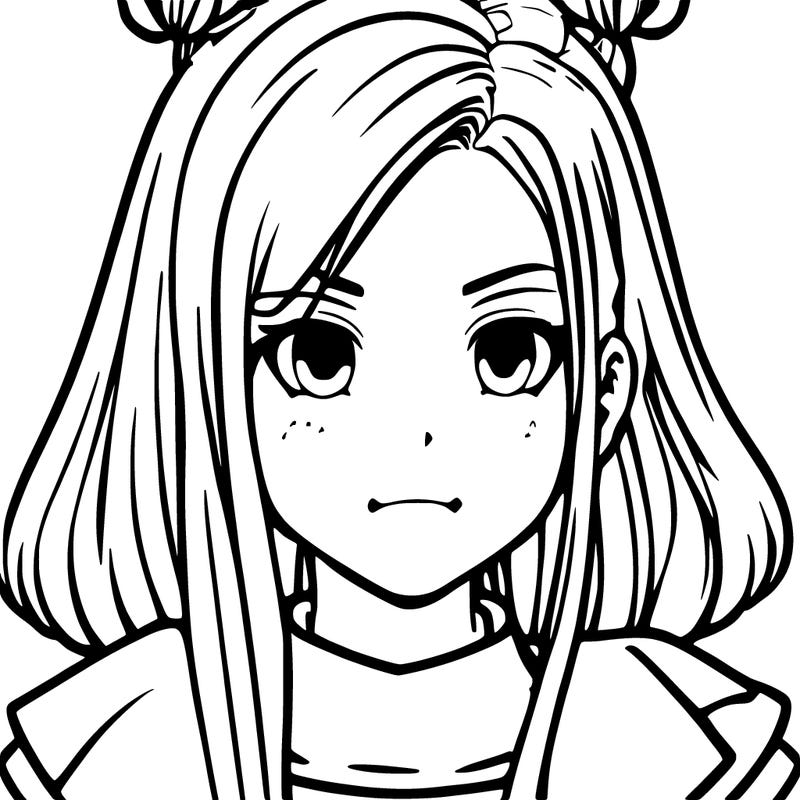 realistic manga character