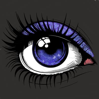 realistic eye