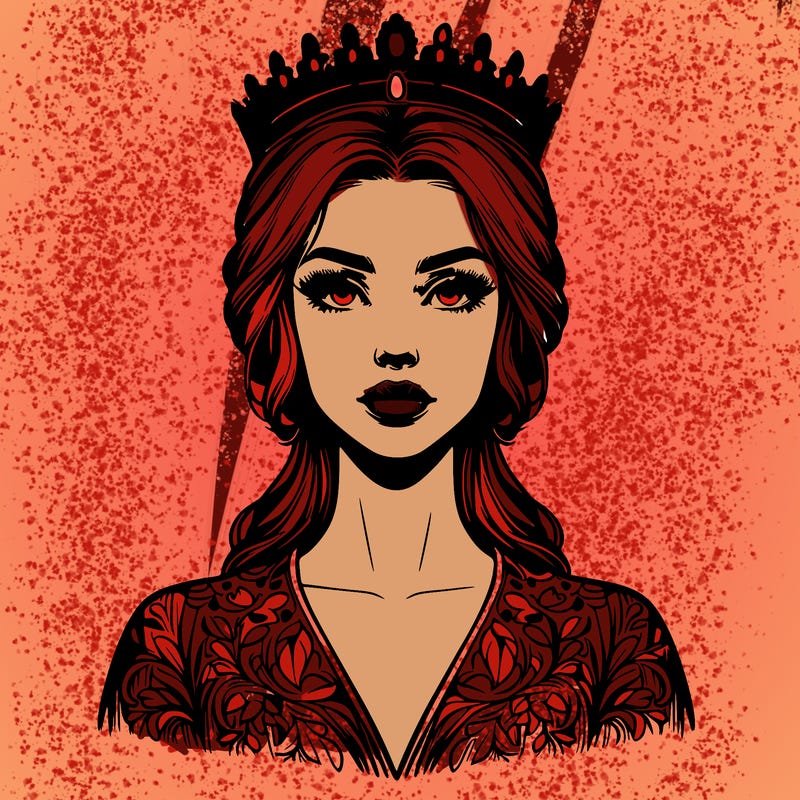 realistic beautiful queen