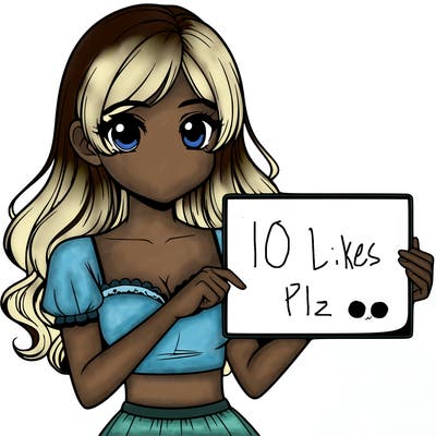 realistic pretty girl holding blank sign