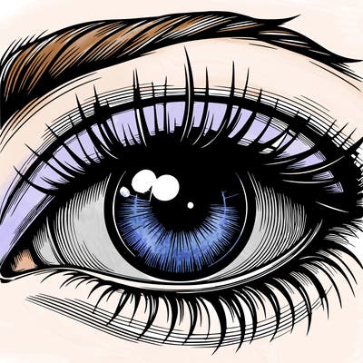 realistic eye