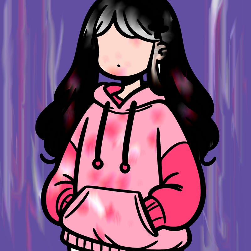 girl in sweatshirt