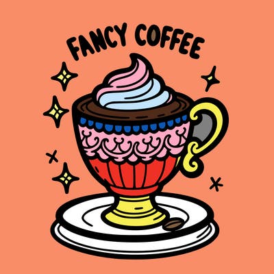 fancy coffee