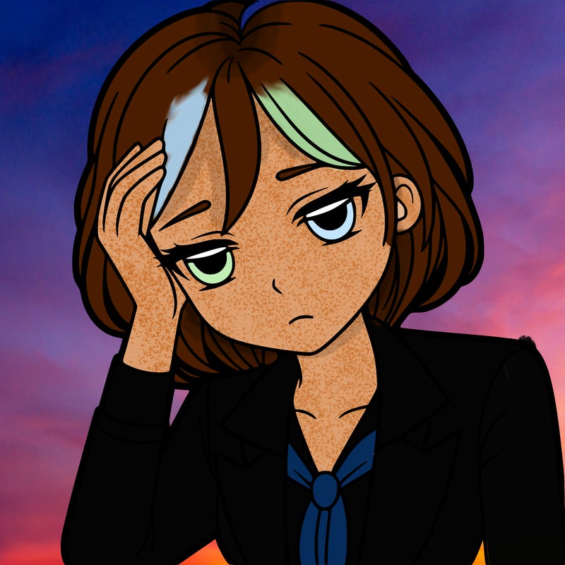 tired professional lady