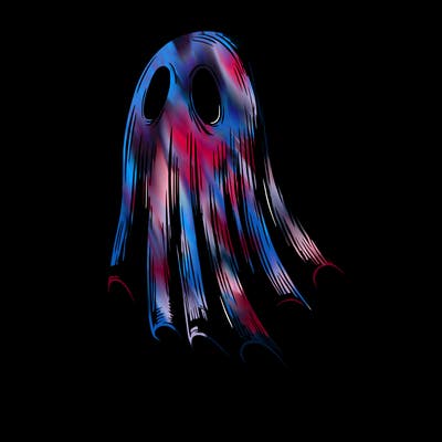 realistic creepy ghost