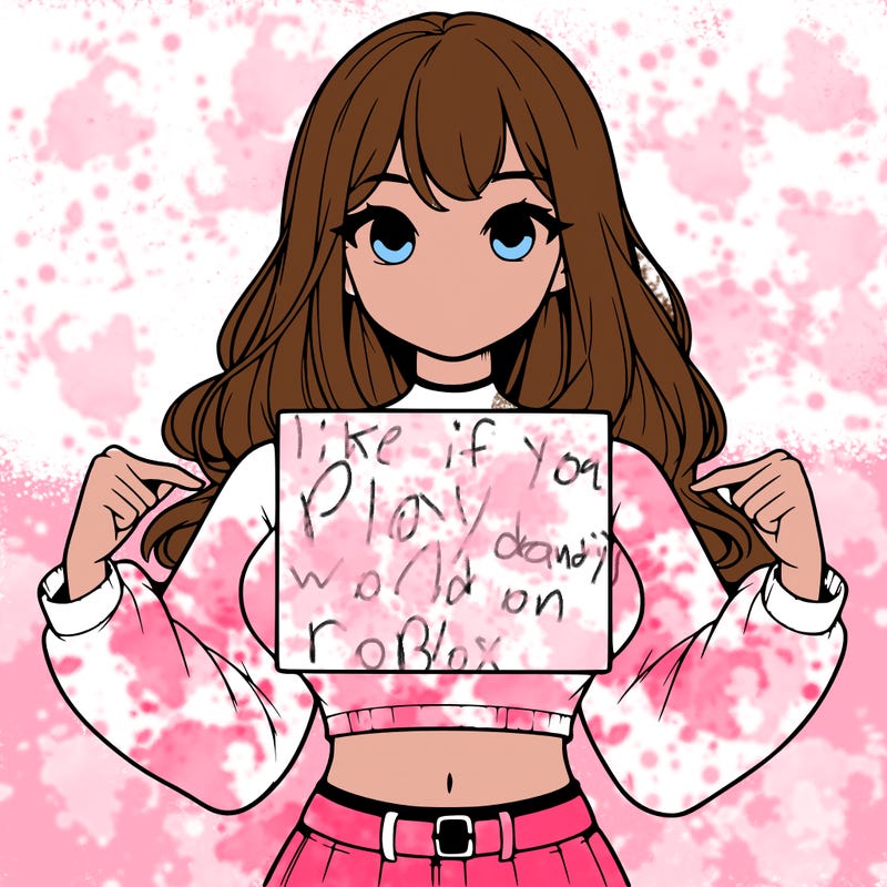 girl holding a blank sign in a long sleeve crop top