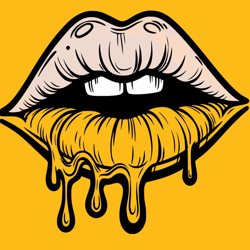 lips that look realistic and drip