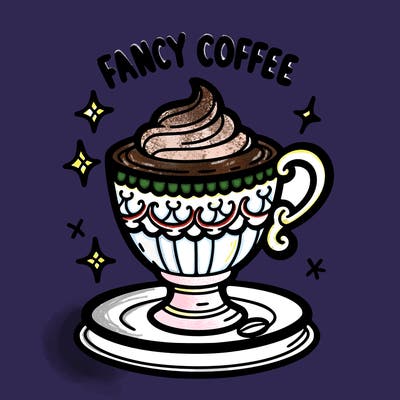 fancy coffee