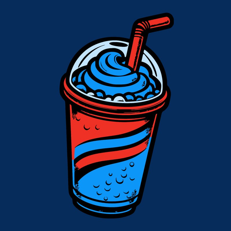 realistic slushy cup