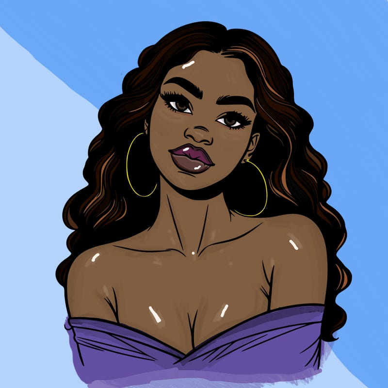 beautiful black woman