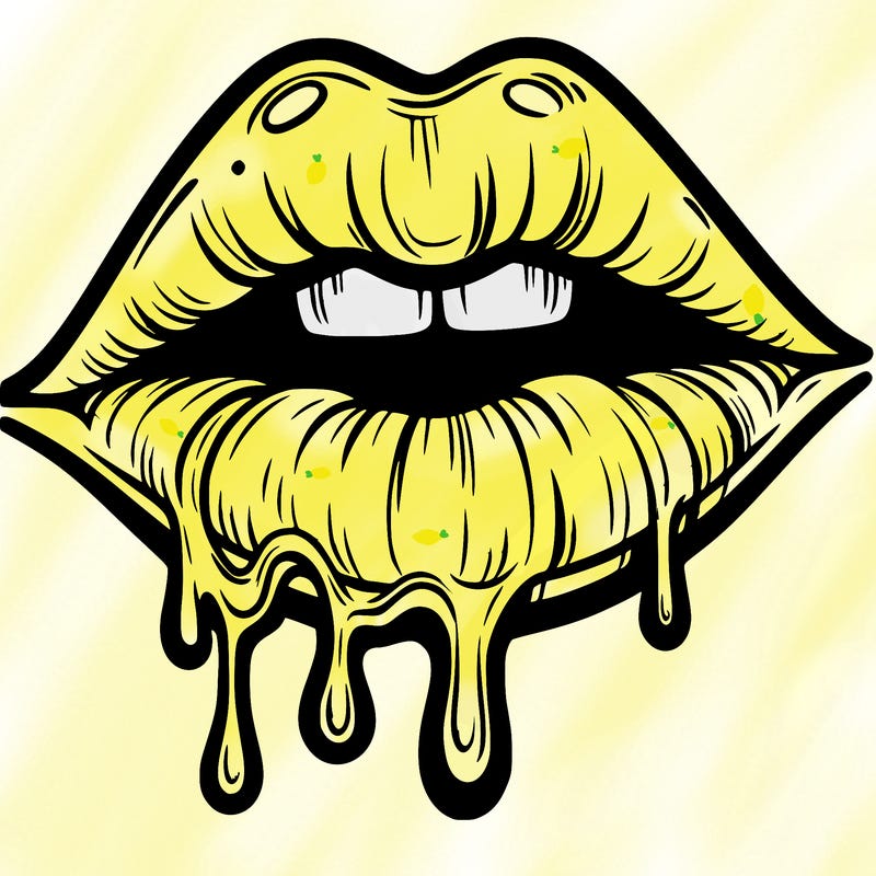 lips that look realistic and drip