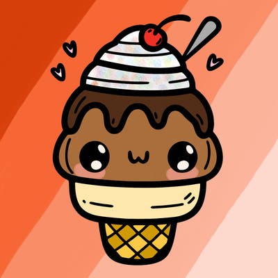 cute ice cream