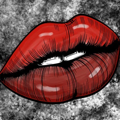 realistic lips