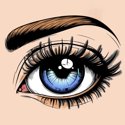 realistic eye