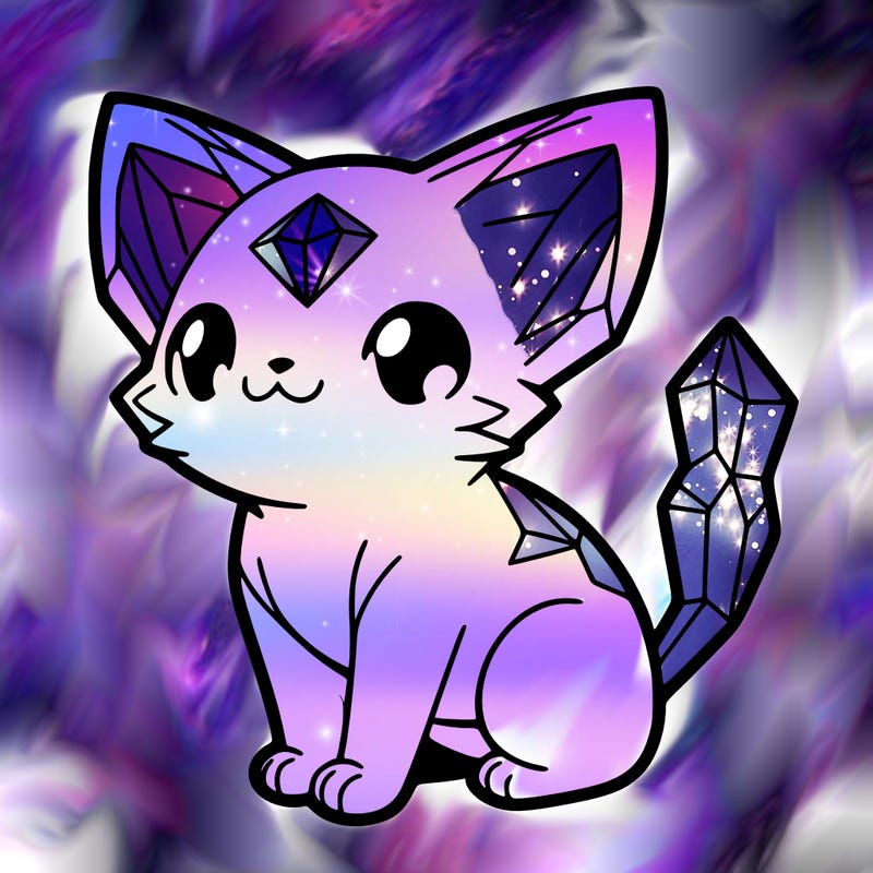 crystal kitten