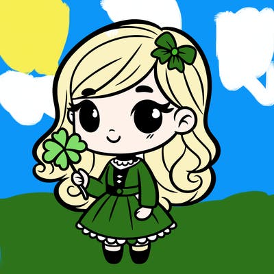 saint patrick’s day girl