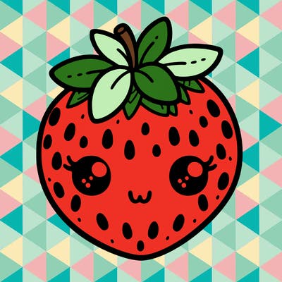 cute strawberry