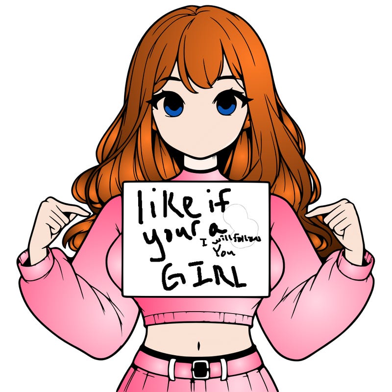 girl holding a blank sign in a long sleeve crop top