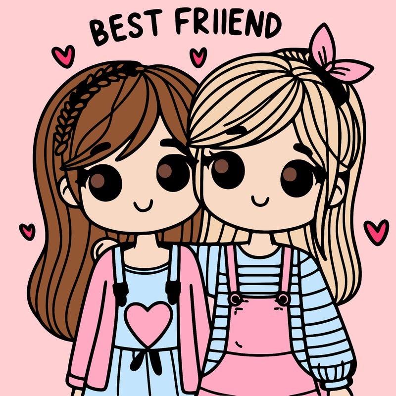 best friend girl