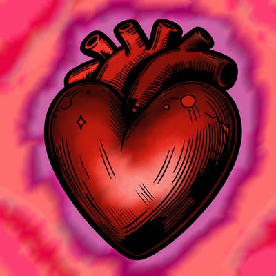 realistic heart