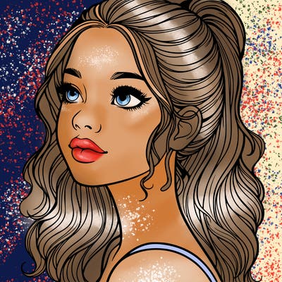 beautiful realistic girl