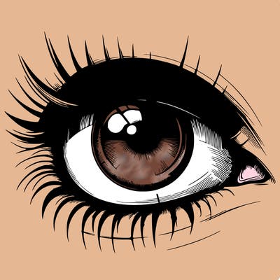 realistic eye