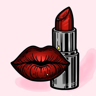 lips and lipstick