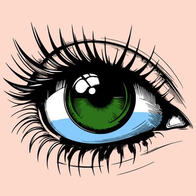 realistic eye