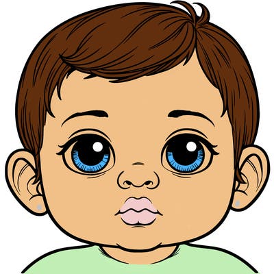 realistic baby