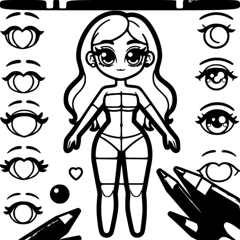 create a body outline