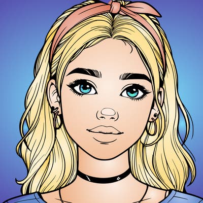 realistic teenage girl