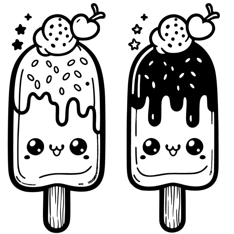 cute popsicle