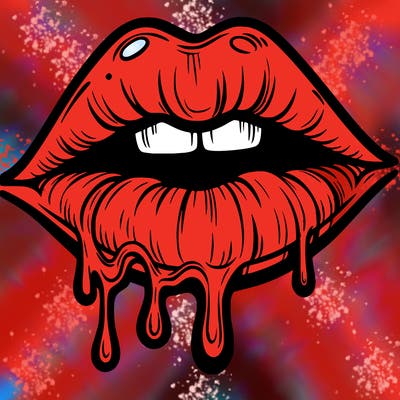 lips that look realistic and drip